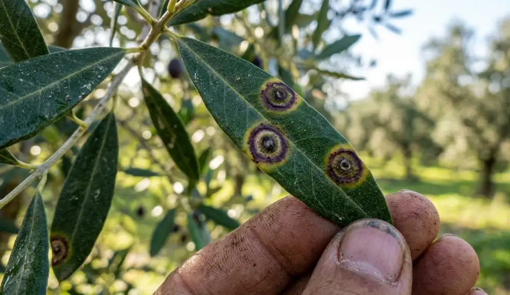 Zeytin Halkalı Leke (Tavus Kuşu Hastalığı) Nedir? Belirtileri ve Mücadele Yöntemleri