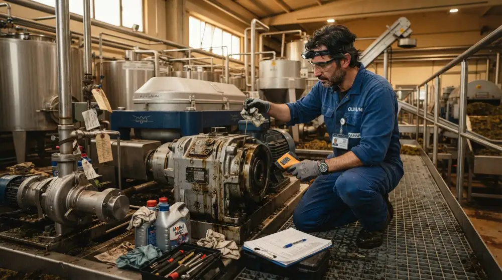 Zeytinyağı Fabrikası Makine Bakım Maliyetleri (2026): Periyodik Bakım, Yedek Parça ve Servis Giderleri